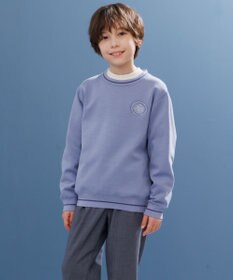 J.PRESS KIDS 【100-130cm】ダンボール ロゴエンブロイダリー トレーナー