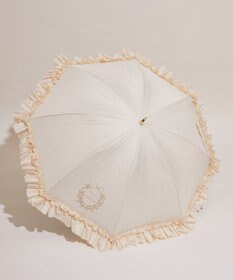 Maison de FLEUR 遮光&UV CUT フリル傘