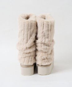 WEGO 【暖かい】2wayムートンタッチブーツ