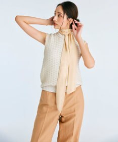 BEIGE， OLGA / ボウタイブラウス