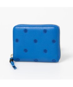 UNBILLION ペルケ perche / ドット刺繍ラウンドパームフィットウォレット