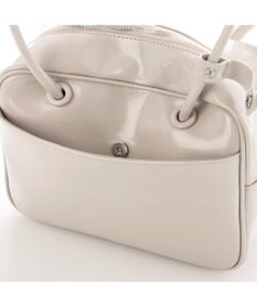 UNBILLION カシュカシュ cachecache / エナメル調中型ボストン