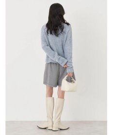 earth music&ecology キラキラシャギーカーディガン