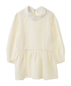 Green Parks ef-de 衿取り外しペプラムブラウス