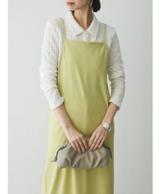 Green Parks AnriettMusee ふくれジャガードシャツ