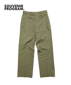 J.PRESS MEN 【J.PRESS ORIGINALS】【UNISEX】Cotton Twill New Piped Stem Chino Trousers カーキ系