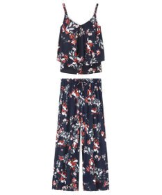 San-ai Resort（三愛水着楽園） 【SALE】ロングパンツセット水着　13L【Coral veil（コーラルヴェール）】