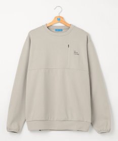 SHARE PARK MENS 【UVカット・吸水速乾・ストレッチ・軽量・アンチピリング 】ダンボールクルーネックスウェット（L・XLサイズ）