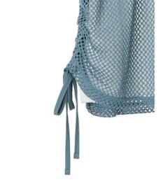 Green Parks ＳＥＴ２点　メッシュ＋ノースリーブロゴプルオーバー