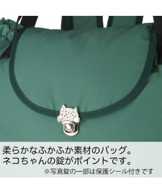 tsumori chisato CARRY ネコメタル リュック 手提げ ハンドバッグ 2way