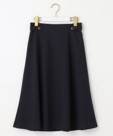 ANY SIS S 【AIコラボ】サイドボタンフレア スカート