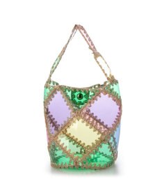 UNBILLION カシュカシュ cachecache / ビニルクロッシェバケツバッグ