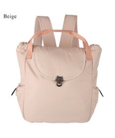 tsumori chisato CARRY ネコメタル リュック 手提げ ハンドバッグ 2way