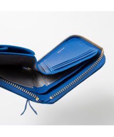 UNBILLION ペルケ perche / ドット刺繍ラウンドパームフィットウォレット