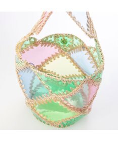 UNBILLION カシュカシュ cachecache / ビニルクロッシェバケツバッグ