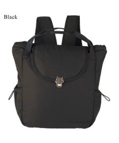 tsumori chisato CARRY ネコメタル リュック 手提げ ハンドバッグ 2way