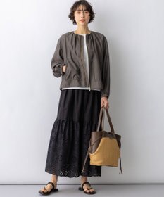 23区 ペーパーライクコンビ トートバッグ (M)