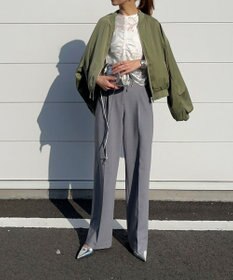 Green Parks AnriettMusee 花柄オパールシャーリングブラウス