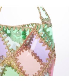 UNBILLION カシュカシュ cachecache / ビニルクロッシェバケツバッグ