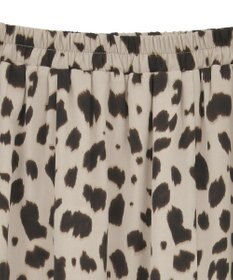 YECCA VECCA アニマル柄プリントマーメイドスカート