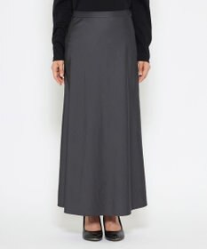 uncrave 【洗える】サテン フレアスカート（uncrave STANDARD）