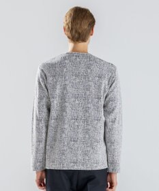 JOSEPH HOMME 【新素材】パフィーチェックジャージー　クルーネックカットソー