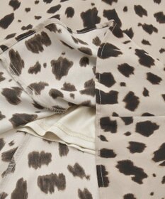 YECCA VECCA アニマル柄プリントマーメイドスカート