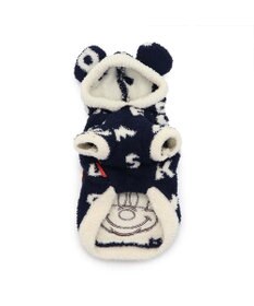 PET PARADISE ディズニー ミッキー 遠赤外線 ルームパーカー 《ロゴ柄》 小型犬