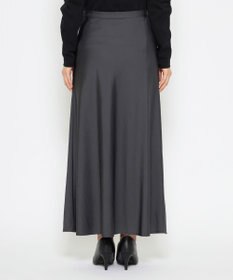 uncrave 【洗える】サテン フレアスカート（uncrave STANDARD）