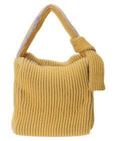 earth music&ecology ツートンリブワンショルバッグ