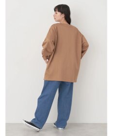 earth music&ecology ヘリンボーン調Ｖネックカーディガン