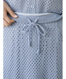 CRAFT STANDARD BOUTIQUE 配色メッシュニットスカート