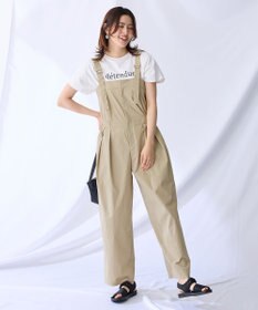 ANY L 【南明奈さんコラボ】撥水サロペット