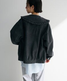 Green Parks ・ＤＯＵＢＬＥ　ＦＬＡＧＳ　フリルカラーＧジャン