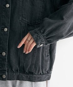 Green Parks ・ＤＯＵＢＬＥ　ＦＬＡＧＳ　フリルカラーＧジャン