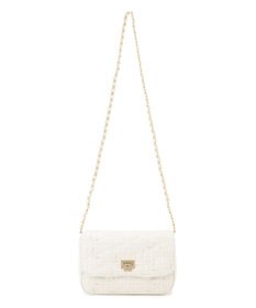 23区 GIOLICA ツイード ショルダーバッグ