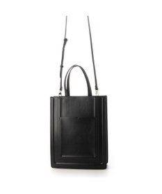 UNBILLION カシュカシュ cachecache / パネル型押し2wayトート