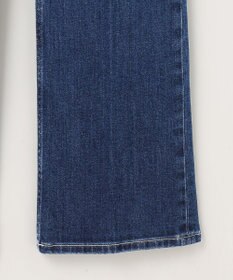 ANY SIS 【美Denimシリーズ】センタープレスセミフレア デニム