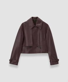 JOSEPH ナッパレザーブレーズ　ジャケット　