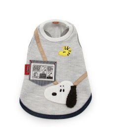 PET PARADISE スヌーピー ポーチ タンクトップ 《グレー》【小型犬】