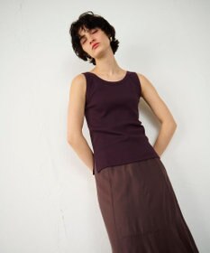 GRACE CONTINENTAL テレコノースリーブ