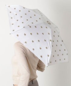 MOONBAT 【UVカット/コンパクト】ポール & ジョー (PAUL & JOE ACCESSOIRES) 折りたたみ雨傘 ドットヌネット