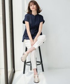 ANY SIS L 【洗える】カナパジャージー ブラウス