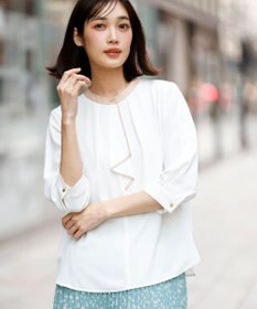 ANY SIS ボウタイツイル ブラウス