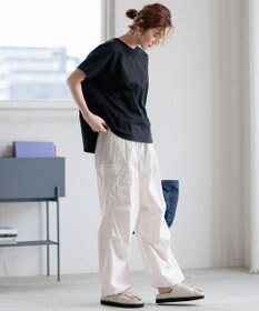 23区 【洗える】ALBINIコーコラン シャツテール Tシャツ