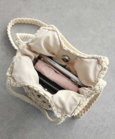 CRAFT STANDARD BOUTIQUE 別注/maison vert マクラメ手編みショルダーバッグ