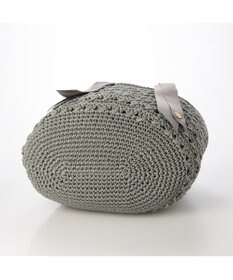 UNBILLION カシュカシュ cachecache / 下がりグログラン柄編みトート カゴバッグ