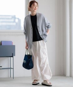 23区 【洗える】ALBINIコーコラン シャツテール Tシャツ