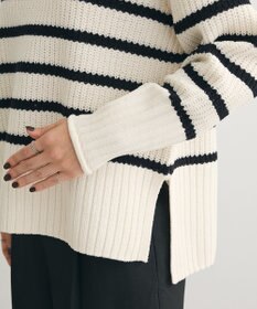 Green Parks ｍｏｋｏモールモックネックニットプルオーバー