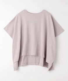 ANY ハイツイストコットンポンチョ風Tシャツ